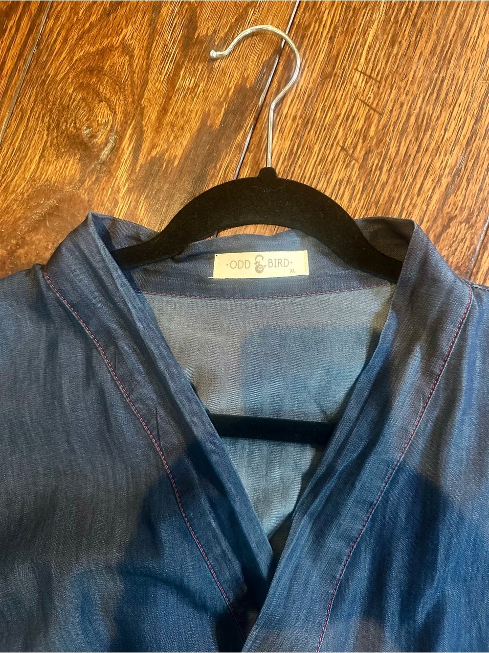 Kardes Loungewear set in Chambray- top/jacket and pants! - Picture 6 of 14